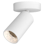 1396024 Can 50 Single LED Spotlight Matt White
