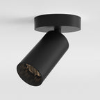 1396025 Can 50 Single LED Spotlight Matt Black