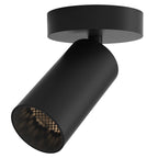 1396025 Can 50 Single LED Spotlight Matt Black