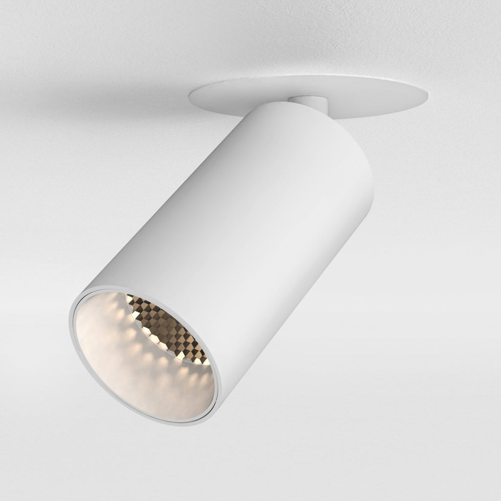 1396028 Can 50 Recessed LED Spotlight Matt White