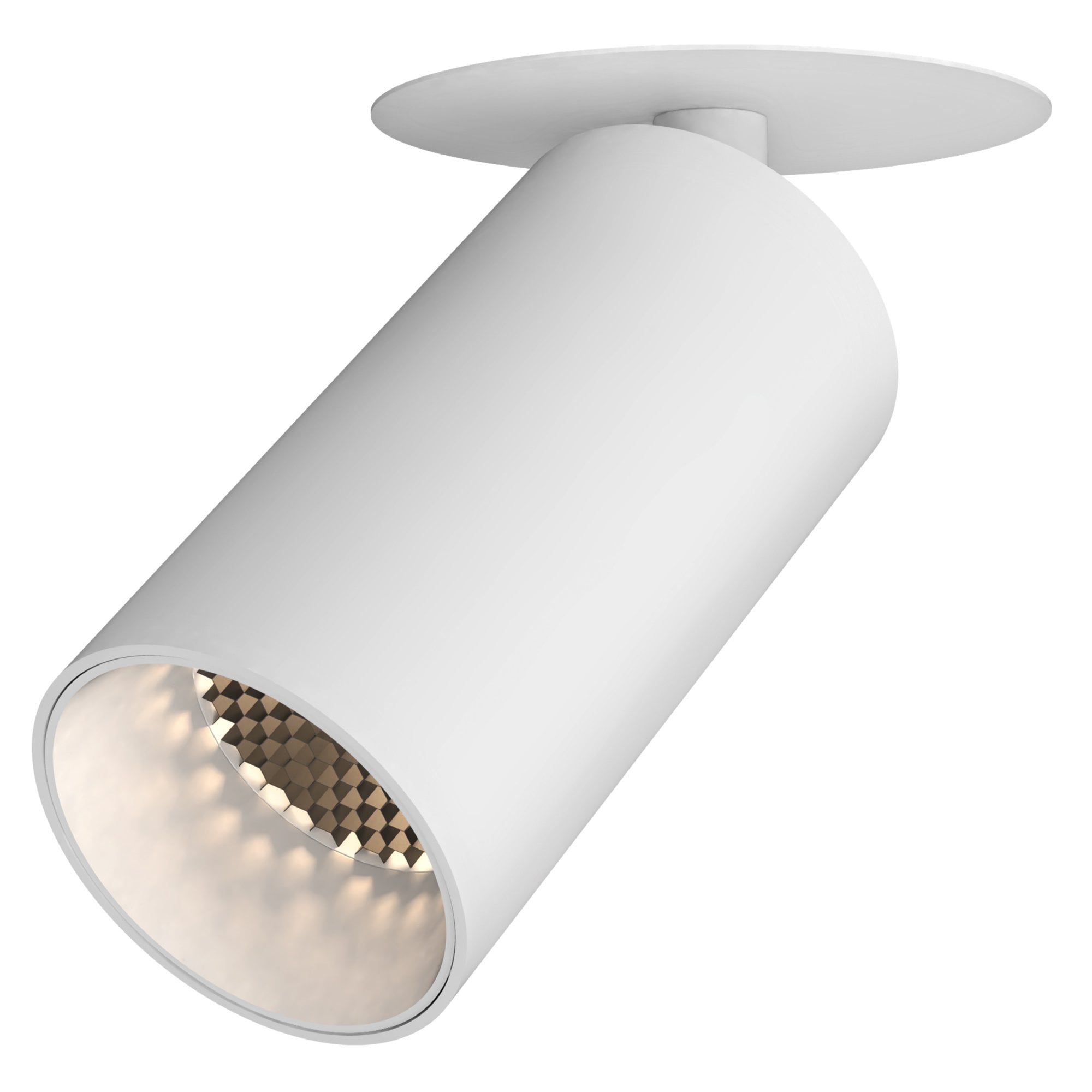 1396028 Can 50 Recessed LED Spotlight Matt White