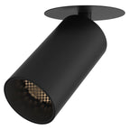 1396029 Can 50 Recessed LED Spotlight Matt Black