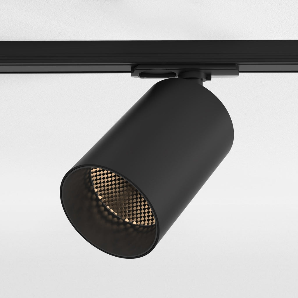 1396031 Can 75 Track LED Track Light Matt Black