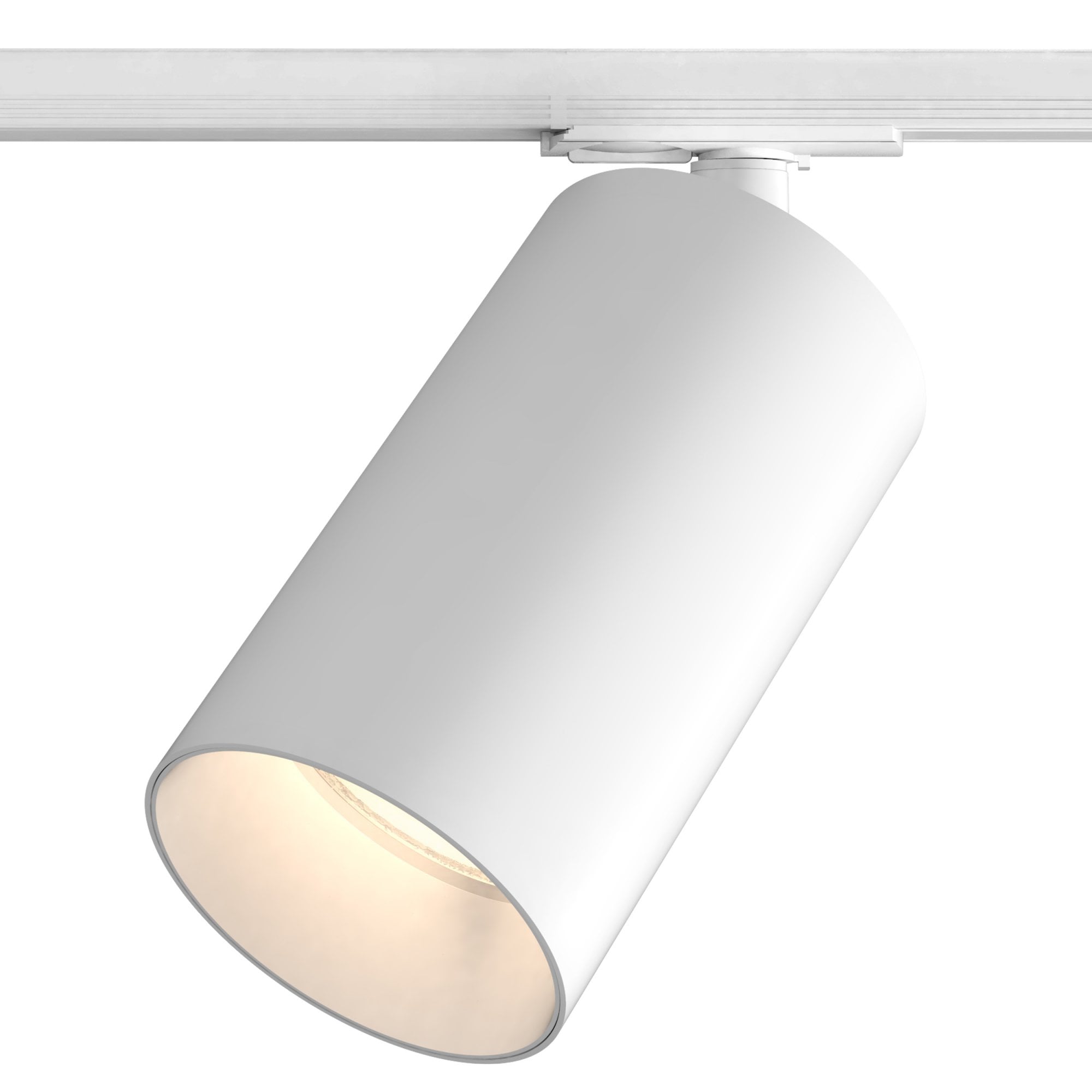 1396034 Can 100 Track LED Track Light Matt White