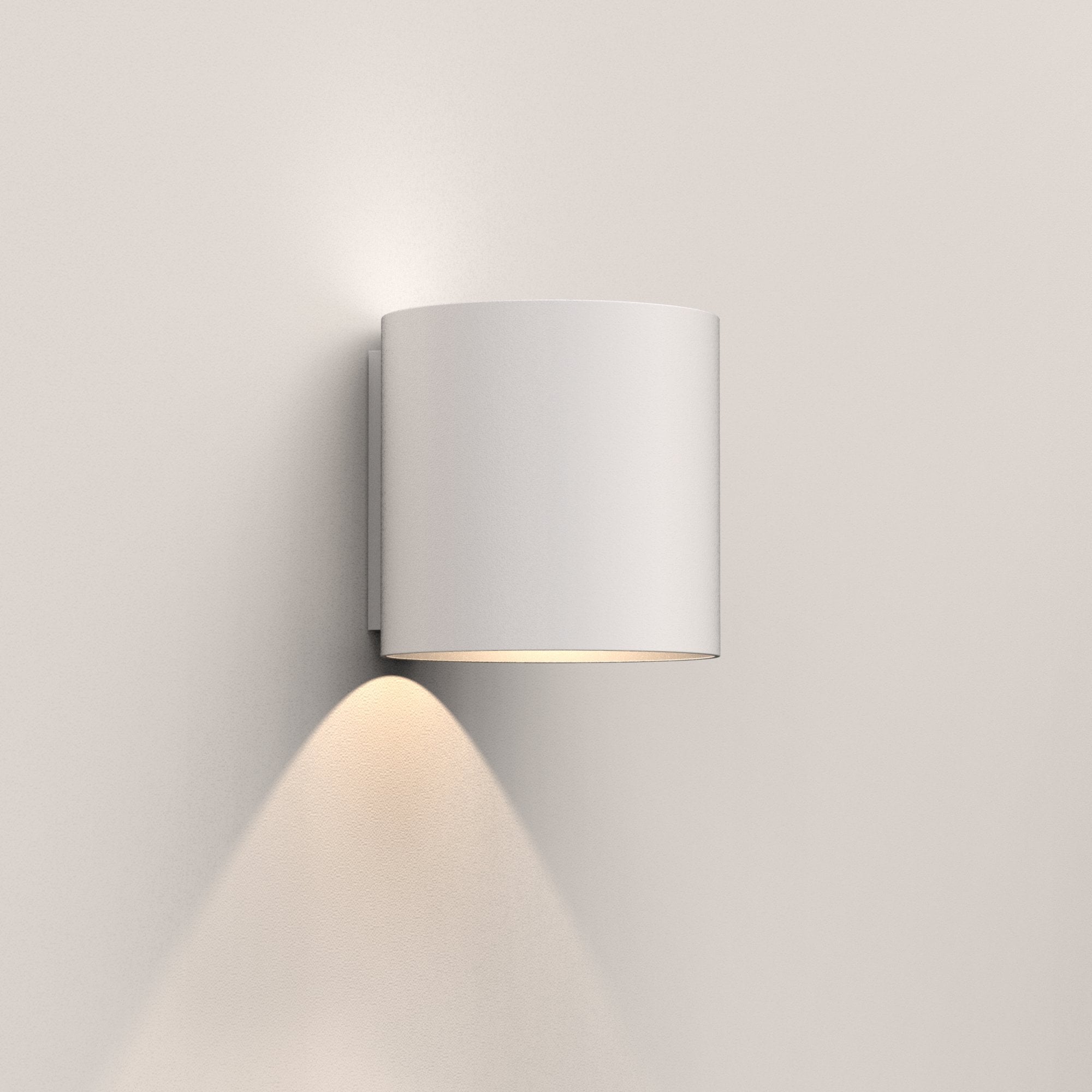 1399018 Yuma 120 LED Wall Light Textured White (SD)