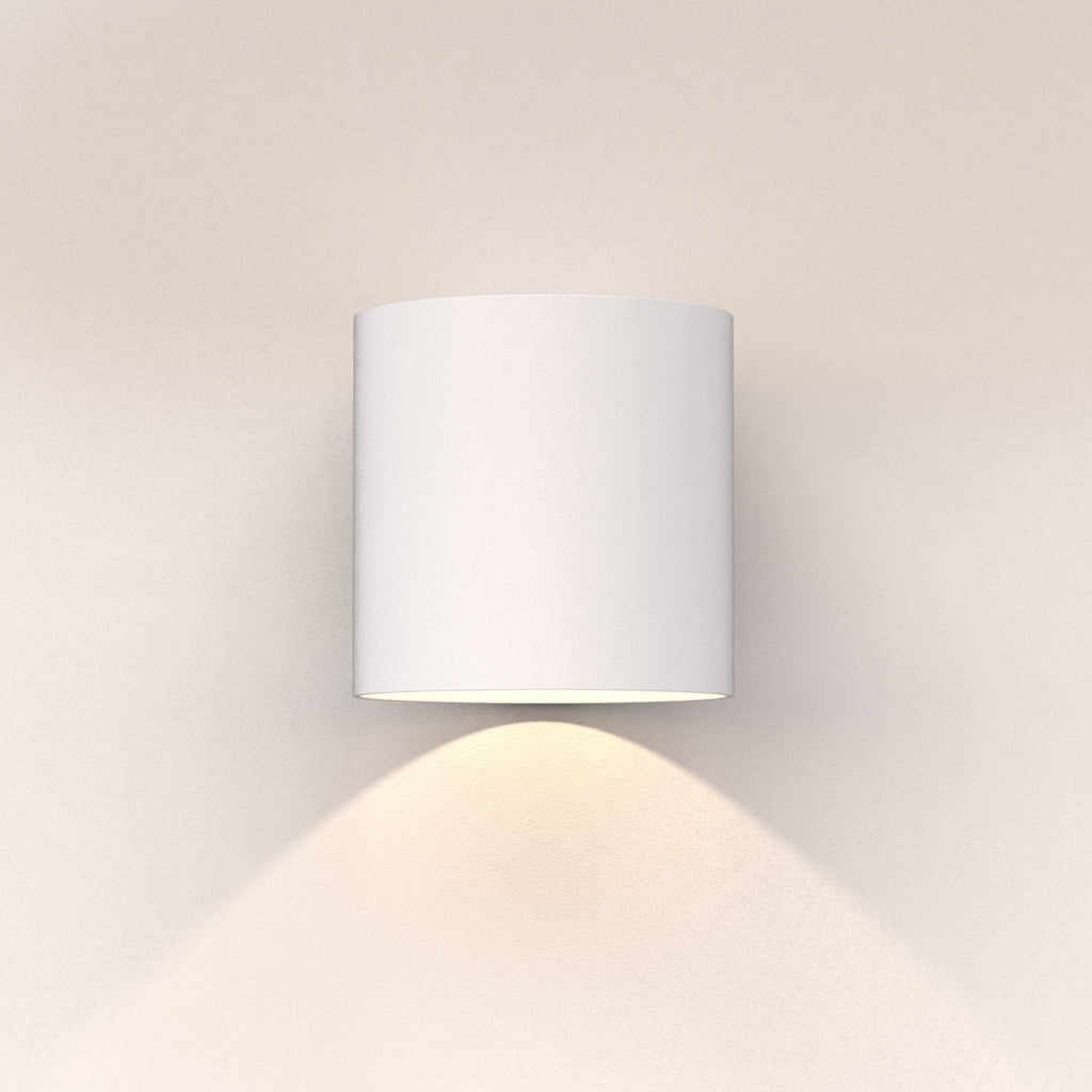 1399018 Yuma 120 LED Wall Light Textured White (SD)