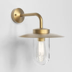 1400003 Portree Wall Outdoor Wall Light Solid Brass