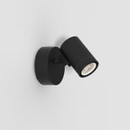 1401015 Bayville Single Spot LED Outdoor Spotlight Textured Black