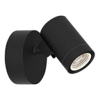 1401015 Bayville Single Spot LED Outdoor Spotlight Textured Black