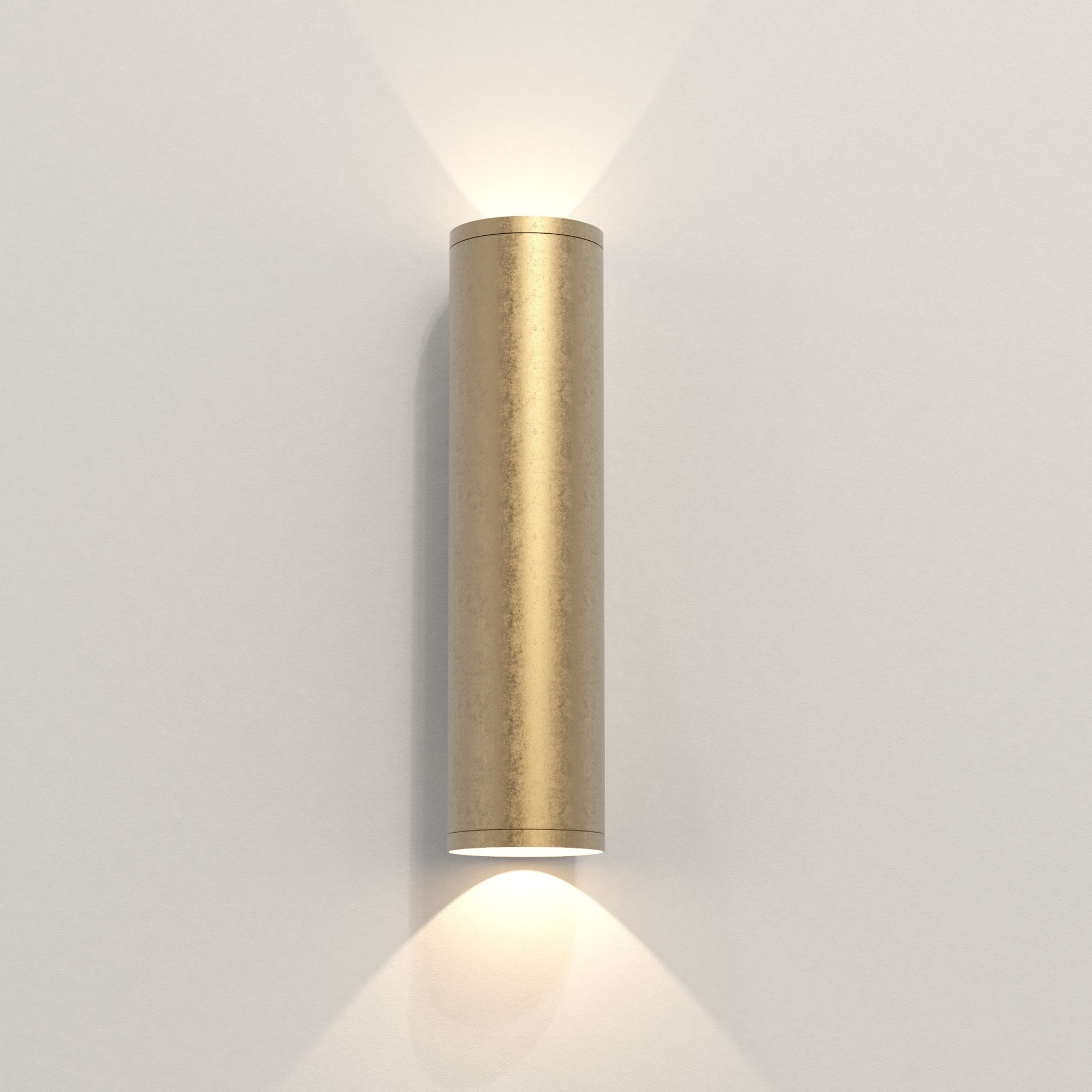 1428017 Ava 300 Outdoor Wall Light Solid Brass