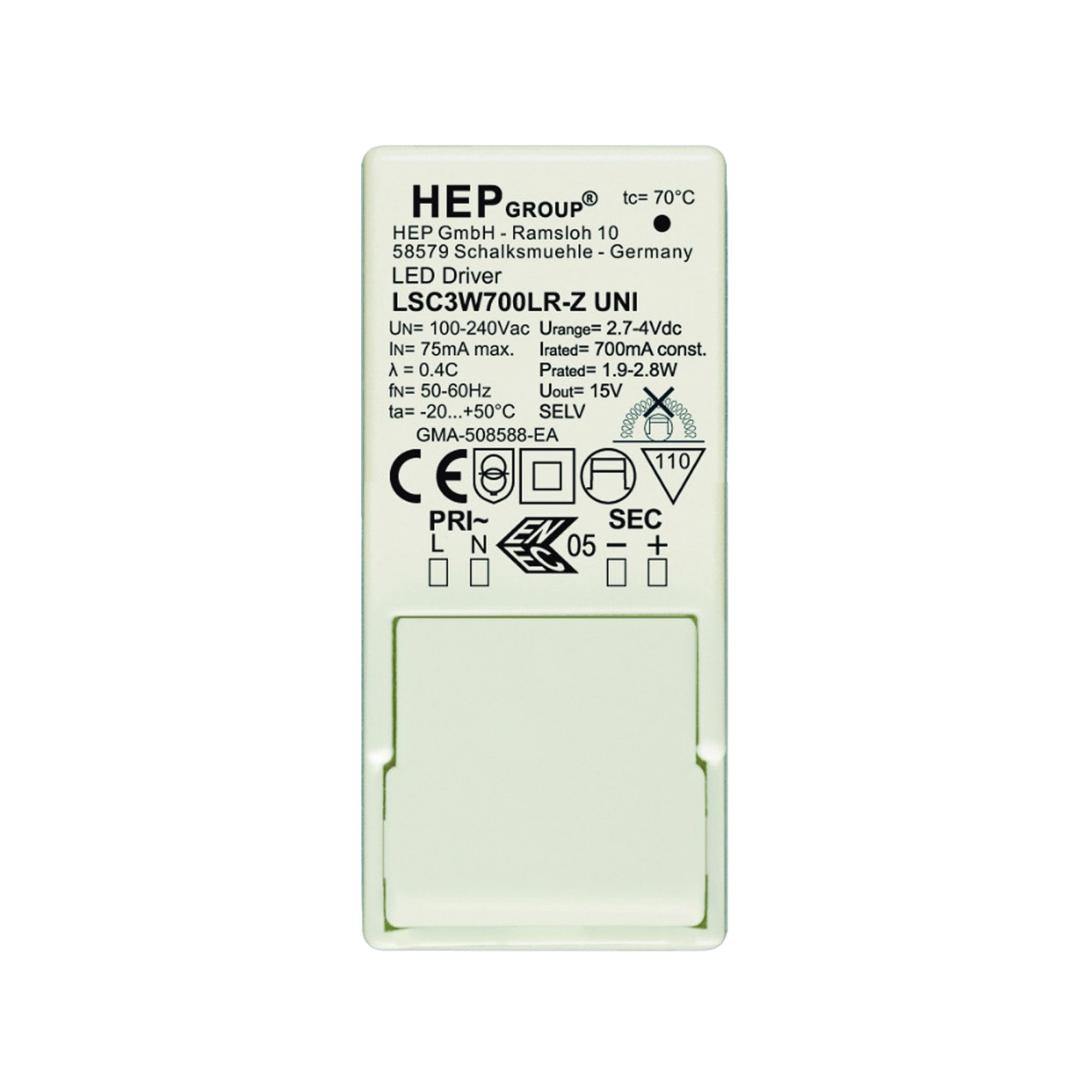 6008093 LED Driver CC 350mA 1-3.5W
