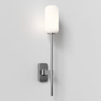 1429003 Tacoma Single Grande Bathroom Wall Light Polished Chrome