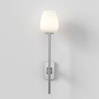 1429003 Tacoma Single Grande Bathroom Wall Light Polished Chrome