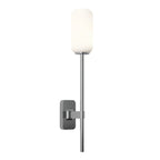 1429003 Tacoma Single Grande Bathroom Wall Light Polished Chrome