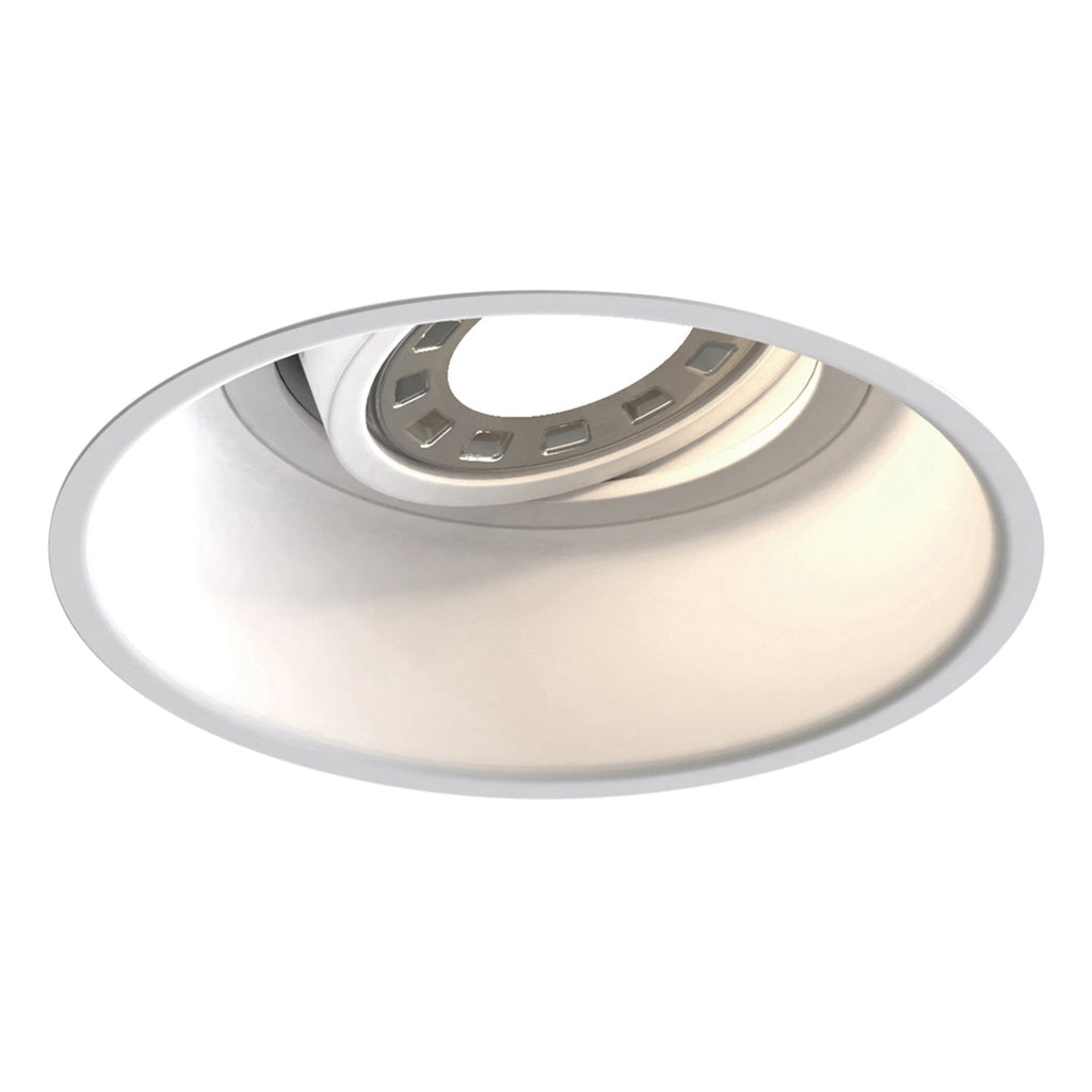 1249003 Astro Minima Round Adjustable Indoor Downlight Matt White — Pack of 12 - £9.60 each
