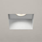 1248005 Trimless Square Bathroom Downlight/Recessed Spot Light Matt White