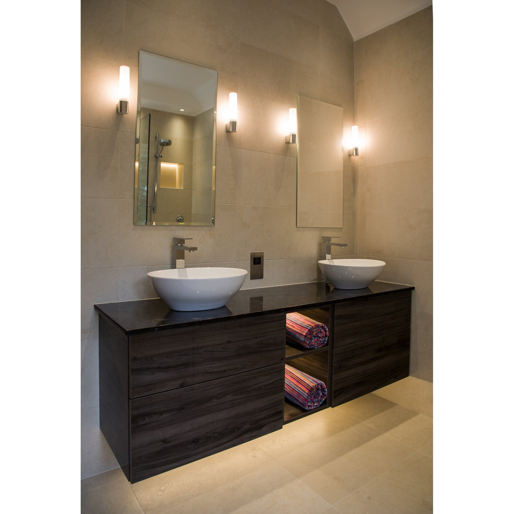 1047001 Bari Bathroom Wall Light Polished Chrome