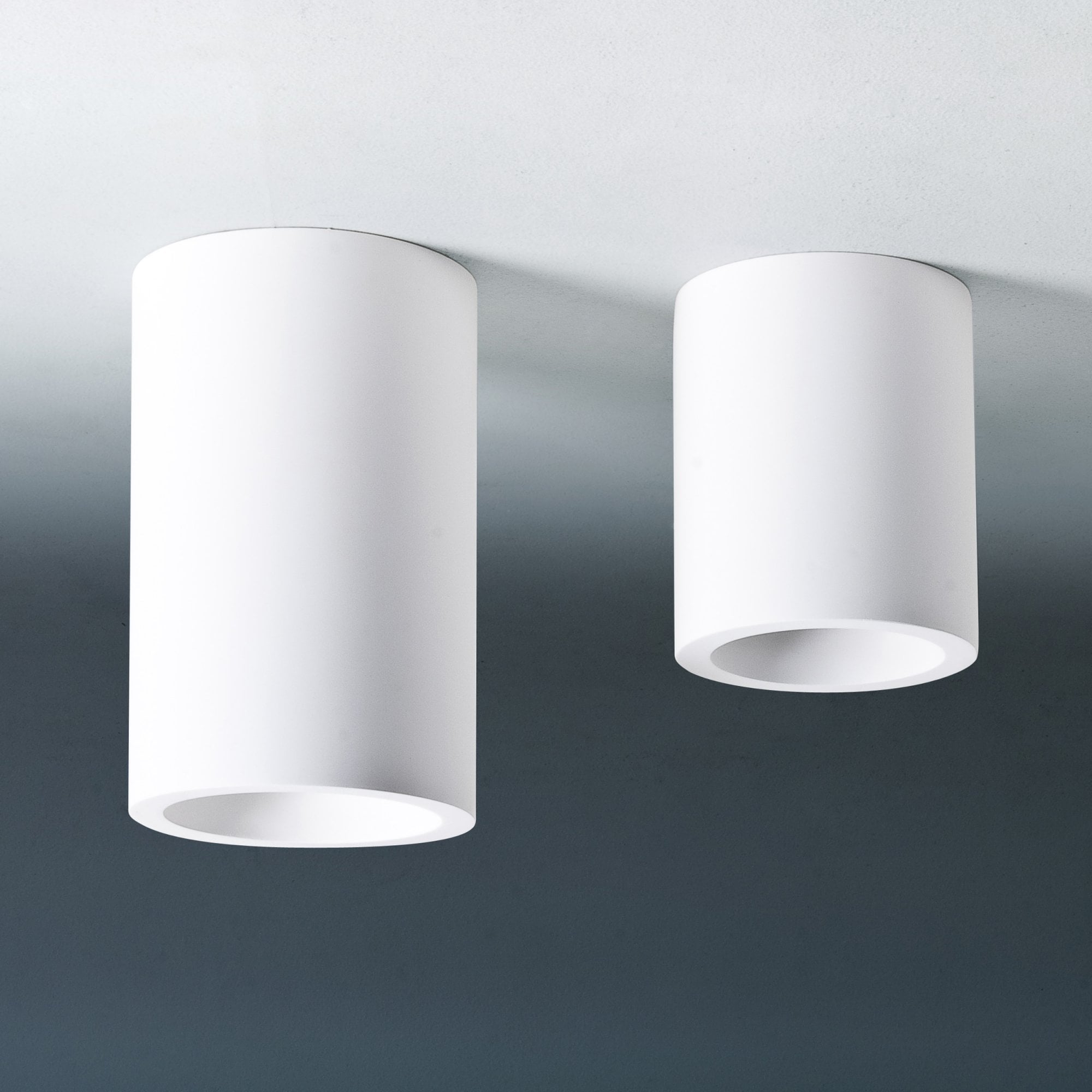 1252011 Osca Round 200 Downlight/Recessed Spot Light Plaster