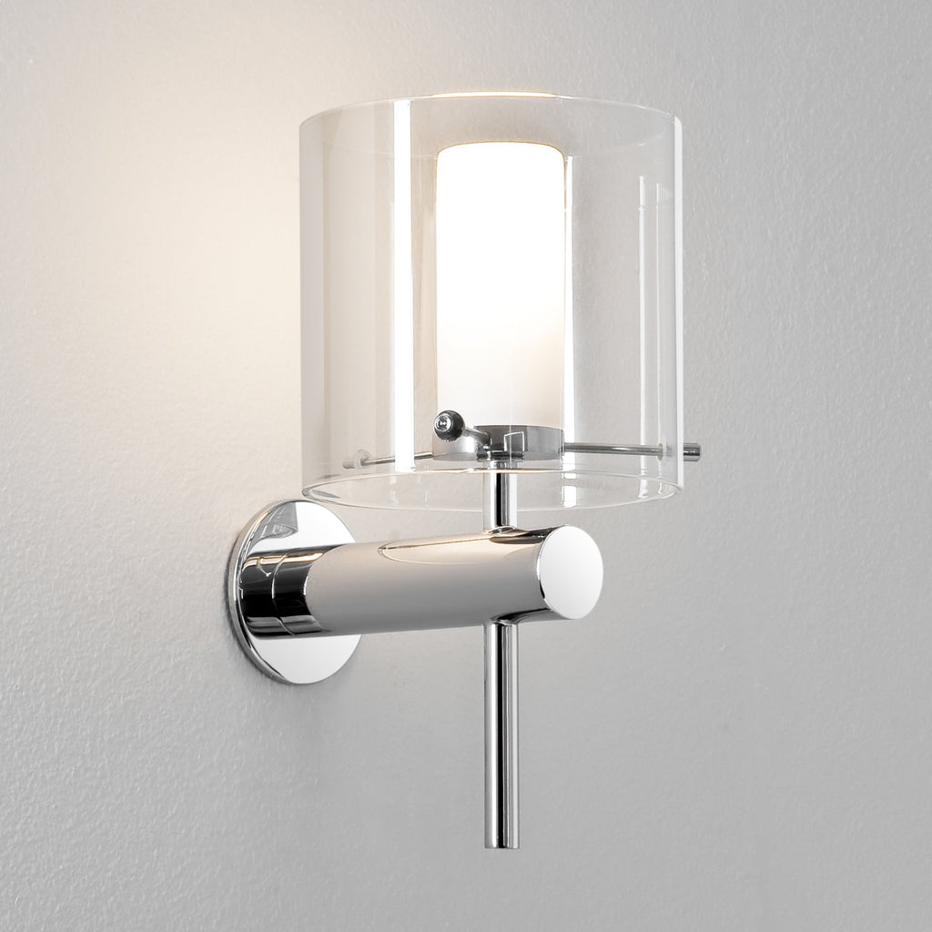 1049001 Arezzo Wall Bathroom Wall Light Polished Chrome (S)