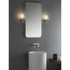 1049001 Arezzo Wall Bathroom Wall Light Polished Chrome (S)