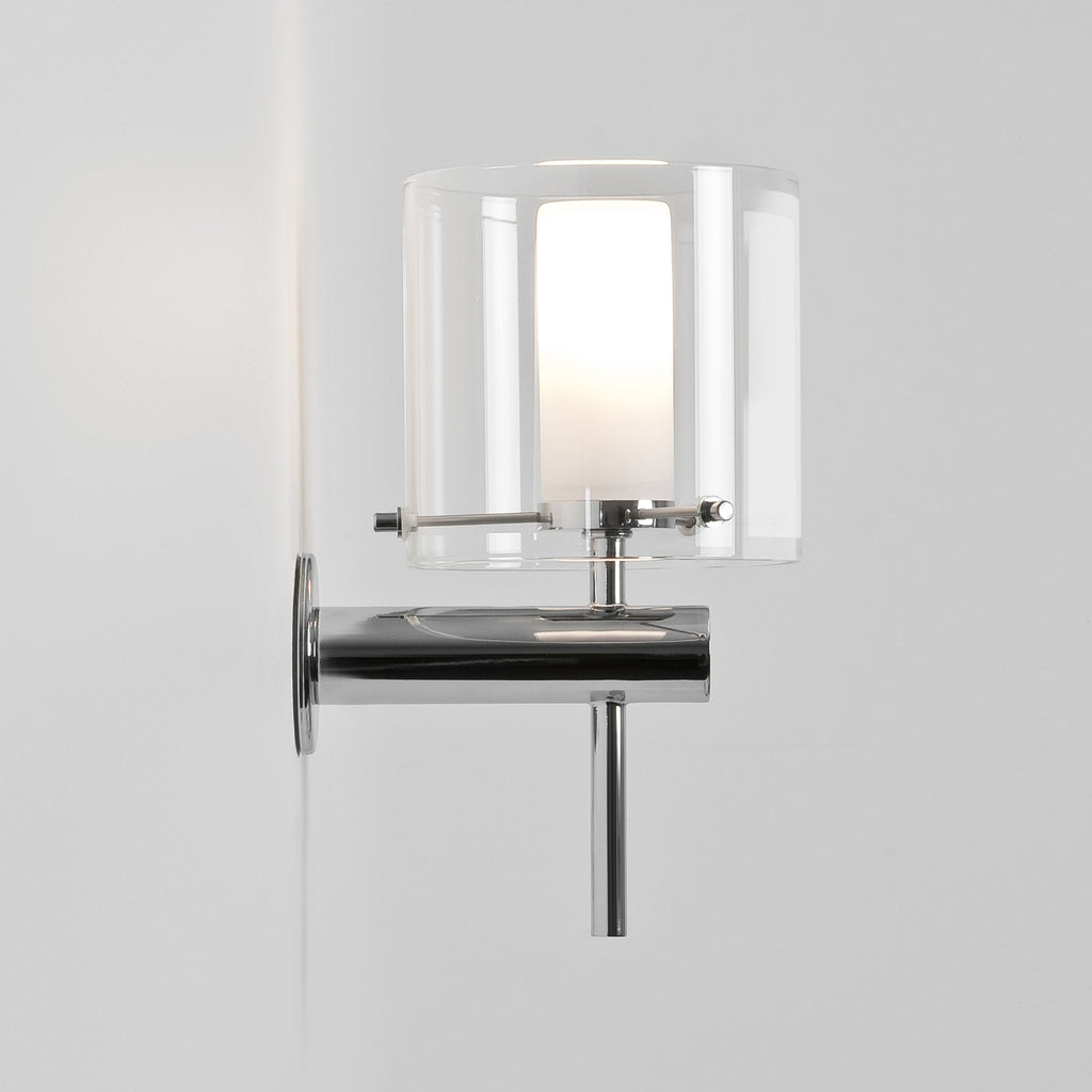 1049001 Arezzo Wall Bathroom Wall Light Polished Chrome (S)