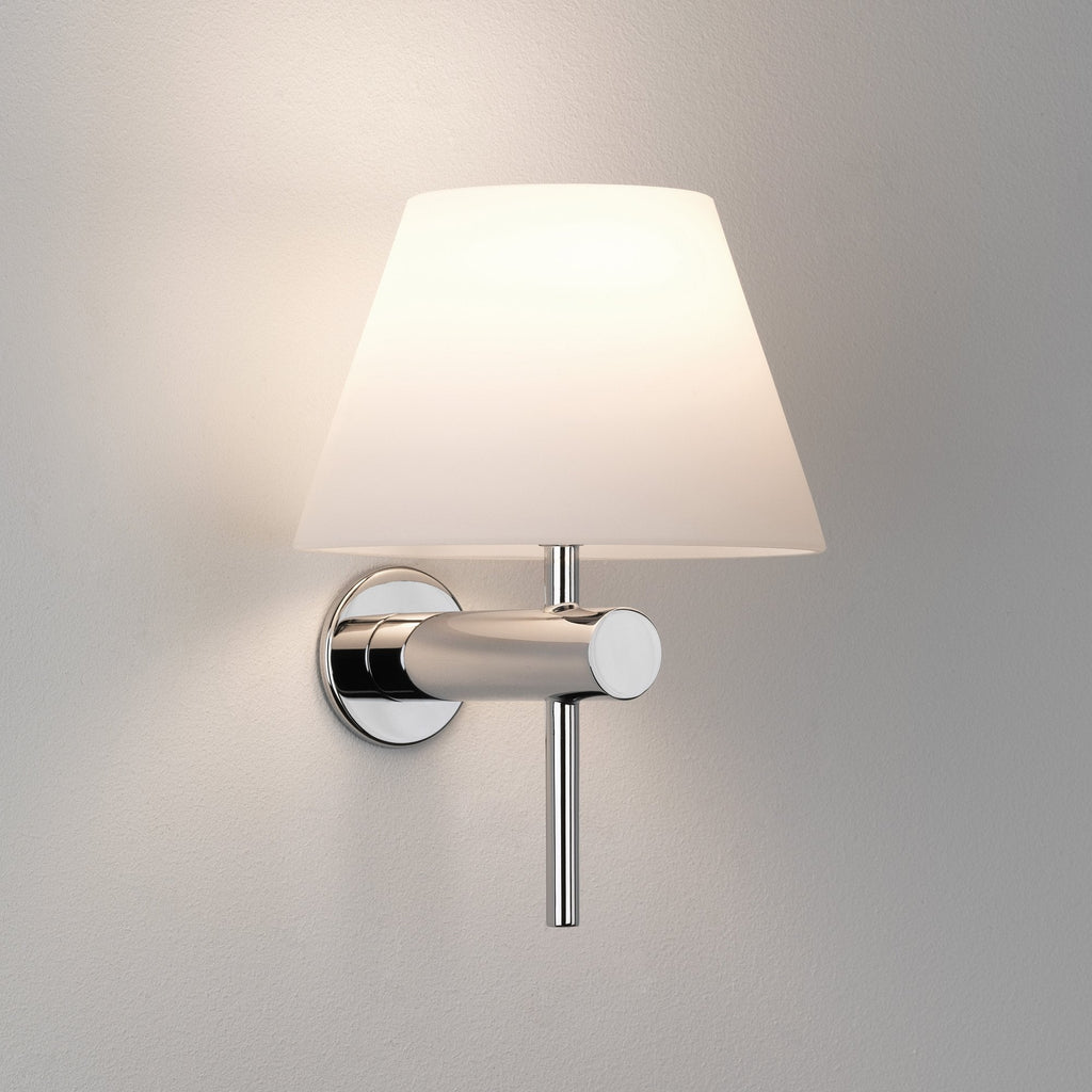 1050001 Roma Bathroom Wall Light Polished Chrome