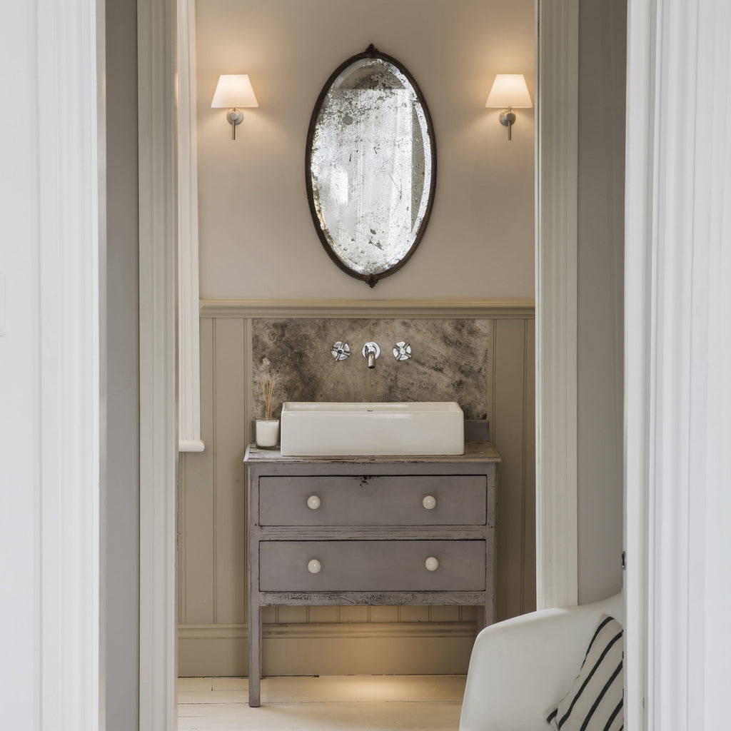 1050001 Roma Bathroom Wall Light Polished Chrome