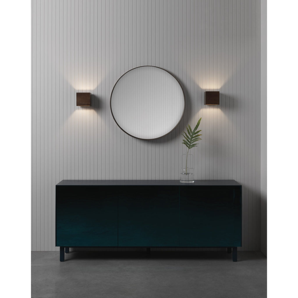 1067001 Cremona Wall Light Walnut (SD)