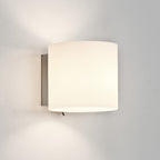 1074001 Luga Wall Light White Glass (S)