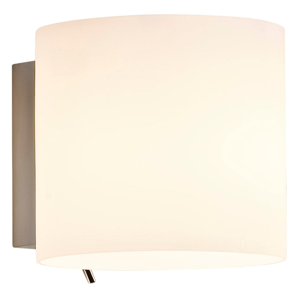 1074001 Luga Wall Light White Glass (S)