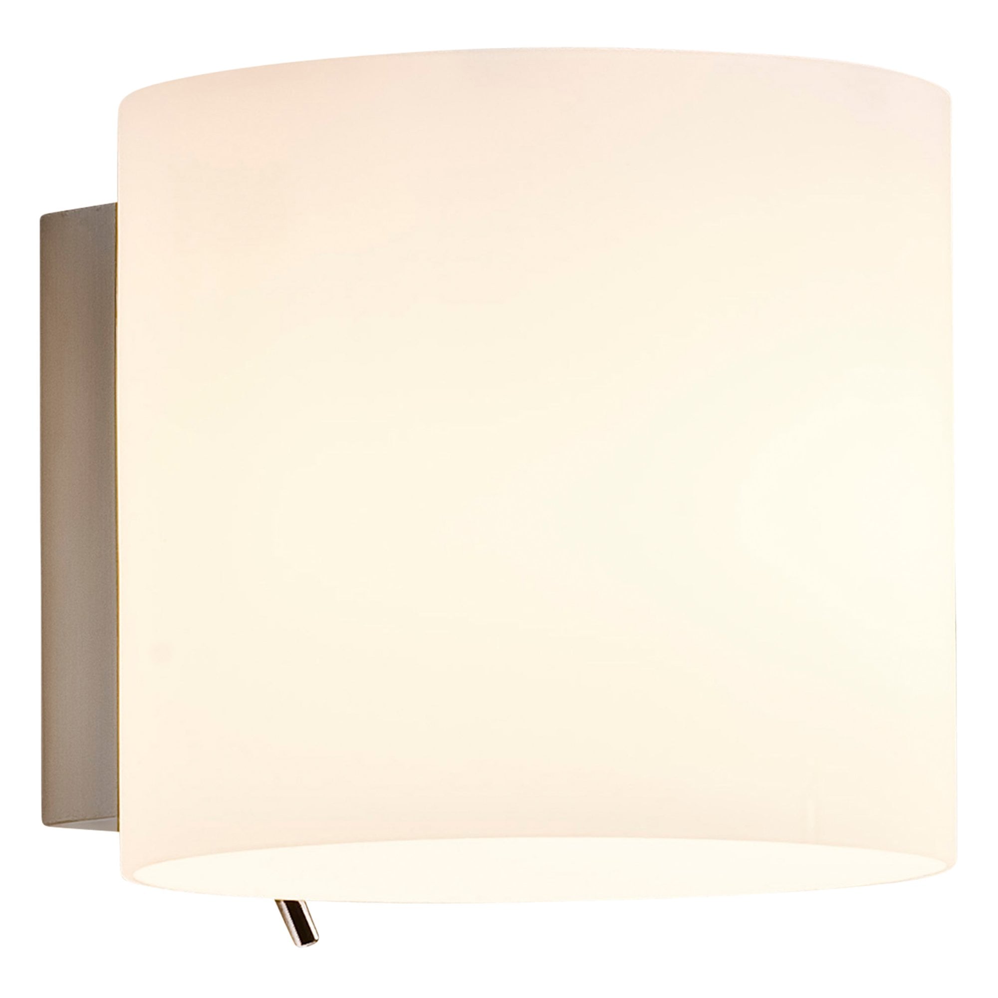 1074001 Luga Wall Light White Glass (S)