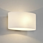 1089001 Tokyo Wall Light White Glass