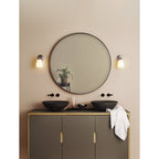 1106001 Anton Bathroom Wall Light Polished Chrome