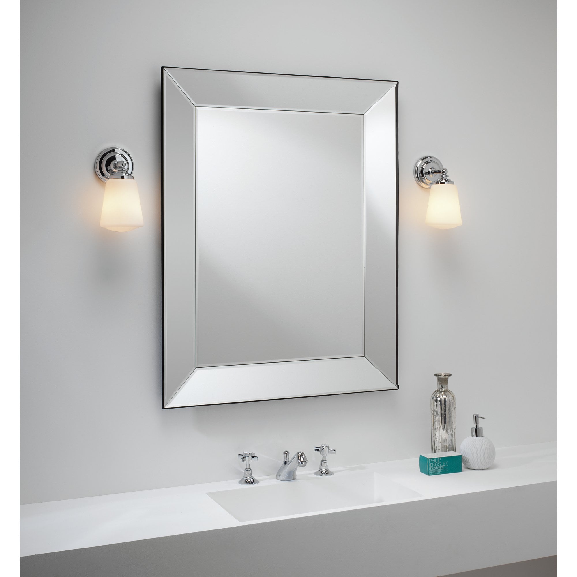 1106001 Anton Bathroom Wall Light Polished Chrome