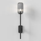 1429006 Tacoma Single Grande Bathroom Wall Light Matt Black