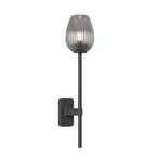 1429006 Tacoma Single Grande Bathroom Wall Light Matt Black