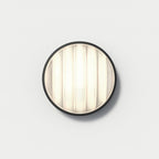 1032005 Montreal Round 220 Outdoor Wall Light Textured Black
