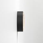 1032005 Montreal Round 220 Outdoor Wall Light Textured Black