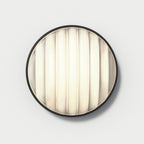 1032006 Montreal Round 300 Outdoor Wall Light Textured Black