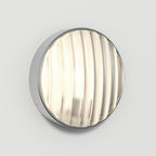 1032012 Montreal Round 300 Outdoor Wall Light Brushed Stainless Steel