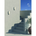 1032013 Montreal Oval Outdoor Wall Light Brushed Stainless Steel