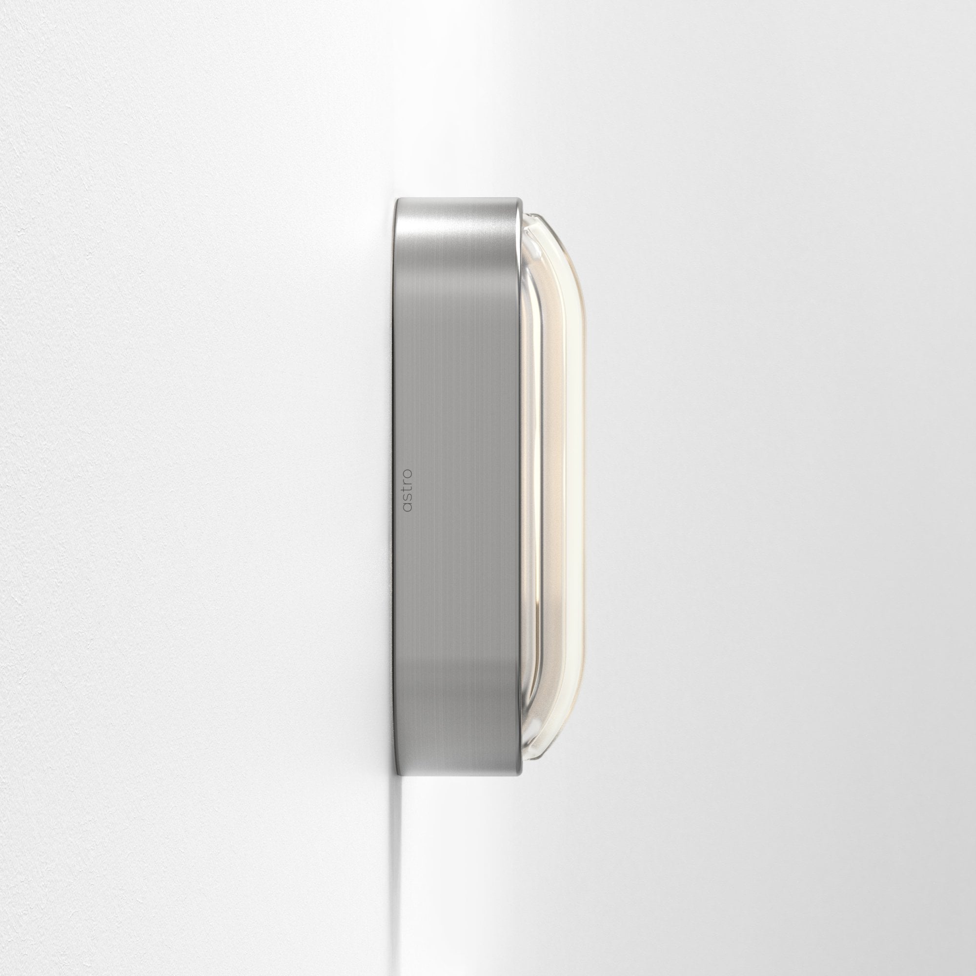 1032013 Montreal Oval Outdoor Wall Light Brushed Stainless Steel