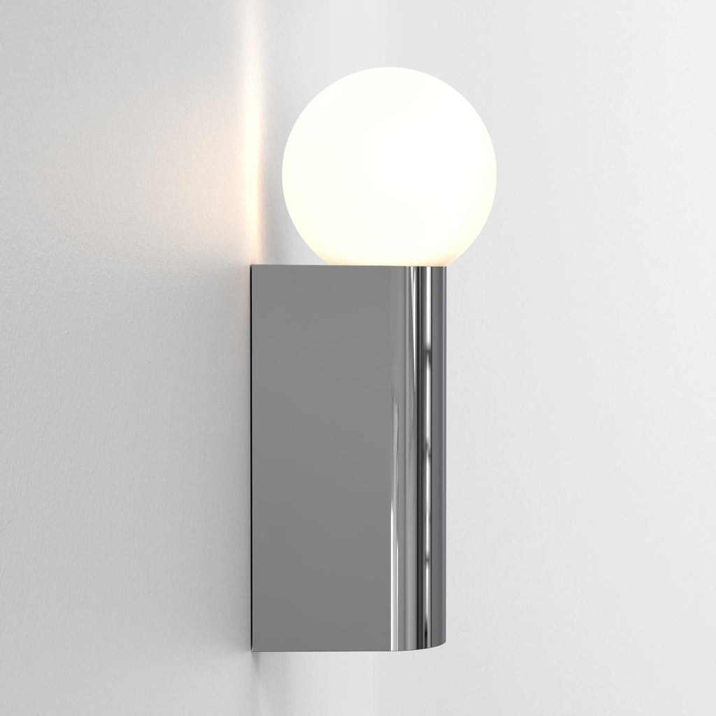 1459001 Ortona Single Bathroom Wall Light Polished Chrome