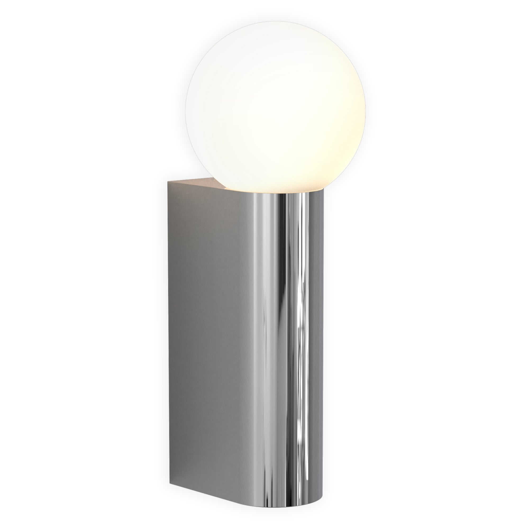 1459001 Ortona Single Bathroom Wall Light Polished Chrome