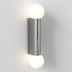 1459002 Ortona Twin Bathroom Wall Light Polished Chrome