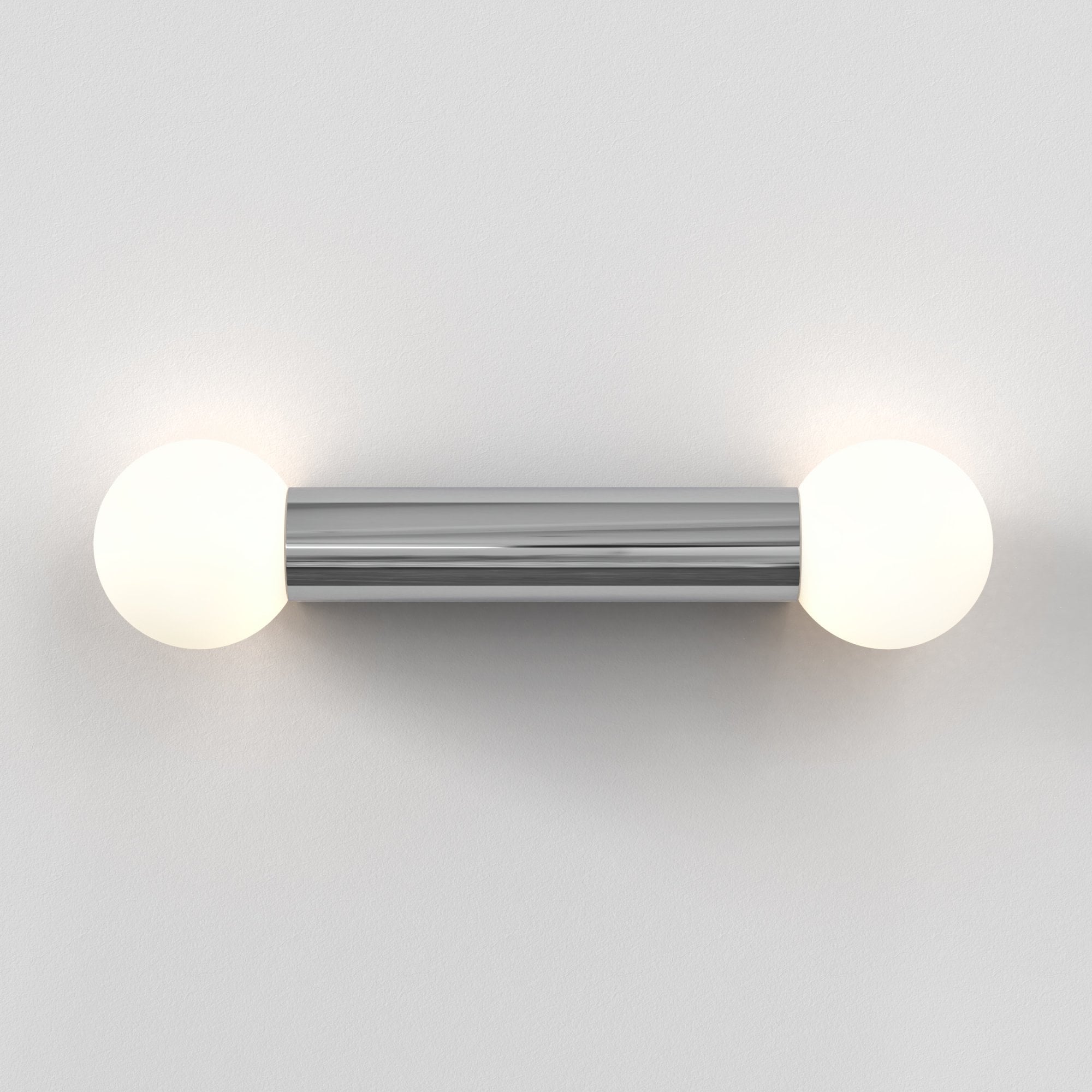 1459002 Ortona Twin Bathroom Wall Light Polished Chrome