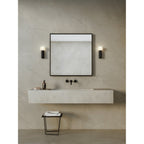 1459005 Ortona Single Bathroom Wall Light Matt Black