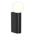 1459005 Ortona Single Bathroom Wall Light Matt Black