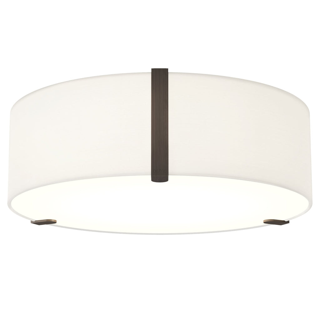 1463001 Salina 400 Ceiling Light White Fabric