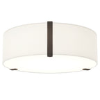 1463001 Salina 400 Ceiling Light White Fabric (S)
